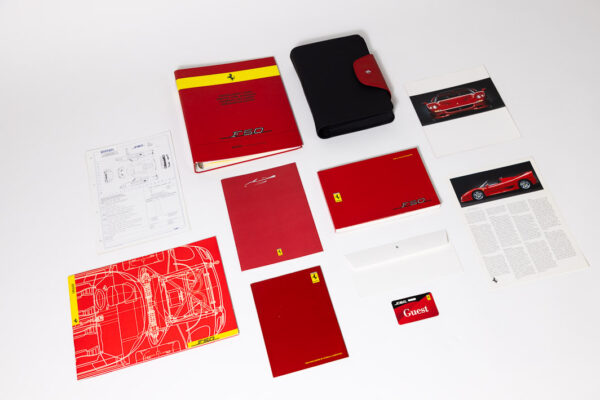 1995-97 Ferrari F50 Enzo Owners Manual and Literature Set
