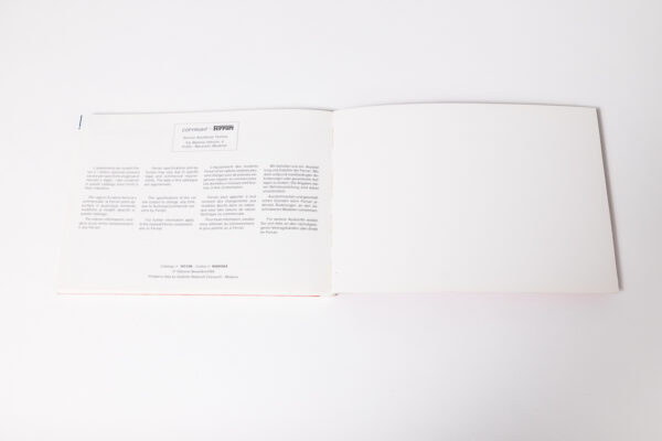1995-97 Ferrari F50 Enzo Owners Manual and Literature Set