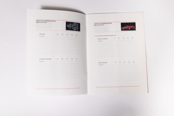 1995-97 Ferrari F50 Enzo Owners Manual and Literature Set