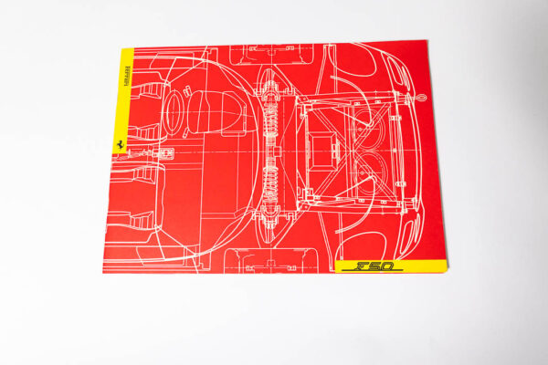 1995-97 Ferrari F50 Enzo Owners Manual and Literature Set