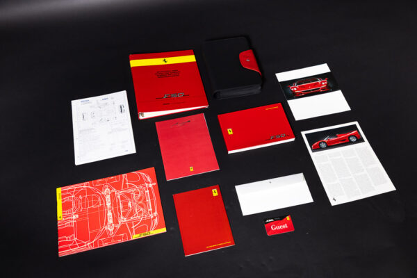 1995-97 Ferrari F50 Enzo Owners Manual and Literature Set