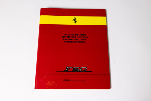 1995-97 Ferrari F50 Enzo Owners Manual and Literature Set