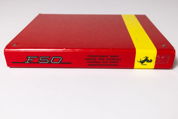 1995-97 Ferrari F50 Enzo Owners Manual and Literature Set