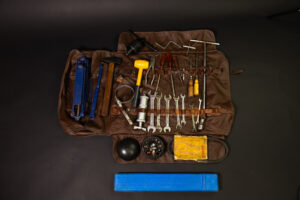 1964-68 Ferrari 275 GTB GTS Complete Tool Kit Roll