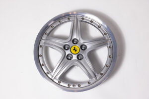 1999-05 Ferrari 360 Modena Spider OEM BBS Front Wheel Wall Display 183843