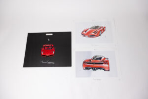 2002-04 Ferrari Enzo Lithograph Print Set