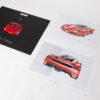 2002-04 Ferrari Enzo Lithograph Print Set