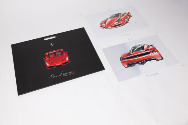 2002-04 Ferrari Enzo Lithograph Print Set