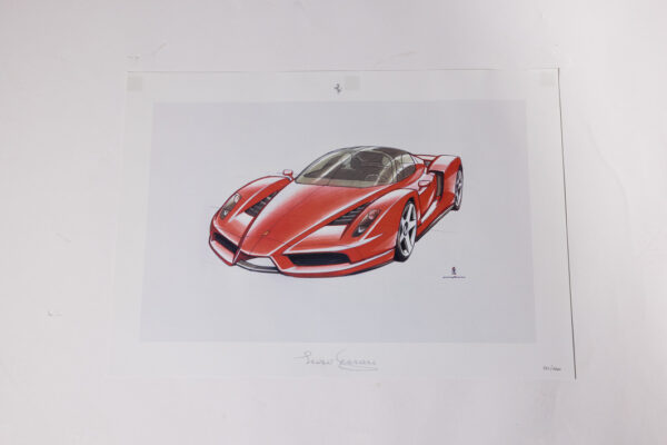 2002-04 Ferrari Enzo Lithograph Print Set
