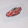 2002-04 Ferrari Enzo Lithograph Print Set