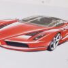 2002-04 Ferrari Enzo Lithograph Print Set