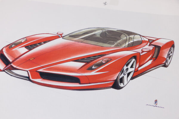 2002-04 Ferrari Enzo Lithograph Print Set