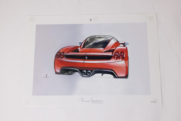 2002-04 Ferrari Enzo Lithograph Print Set