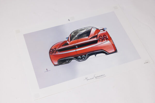 2002-04 Ferrari Enzo Lithograph Print Set
