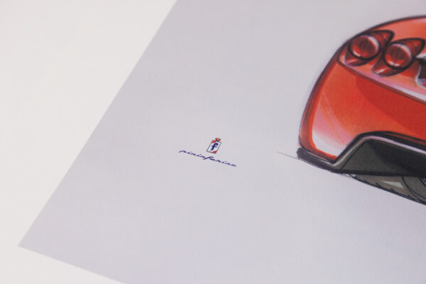 2002-04 Ferrari Enzo Lithograph Print Set