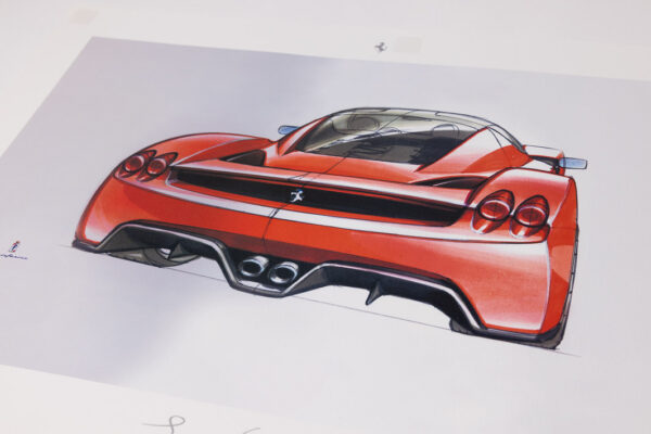 2002-04 Ferrari Enzo Lithograph Print Set