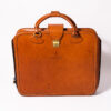 1984-91 Ferrari Testarossa Schedoni Tan Leather Square Suitcase