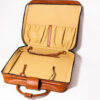 1984-91 Ferrari Testarossa Schedoni Tan Leather Square Suitcase