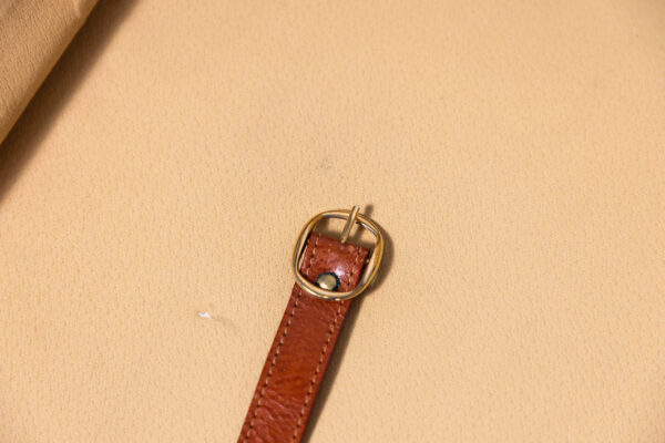 1984-91 Ferrari Testarossa Schedoni Tan Leather Square Suitcase
