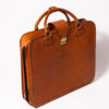 1984-91 Ferrari Testarossa Schedoni Tan Leather Square Suitcase