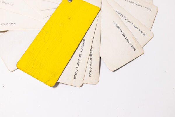 1975-85 Ferrari Paint Colour Sample Swatch Dino 308 328 400 512 Mondial