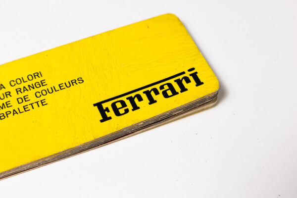 1975-85 Ferrari Paint Colour Sample Swatch Dino 308 328 400 512 Mondial