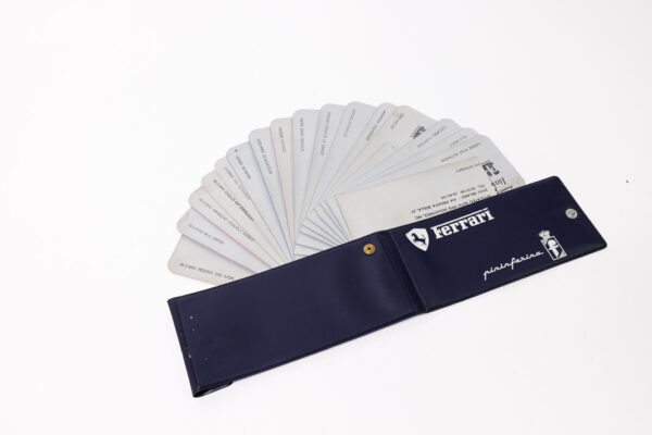 1970-85 Ferrari Pininfarina Paint Colour Sample Wallet 308 512BB Mondial 400