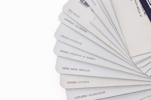 1970-85 Ferrari Pininfarina Paint Colour Sample Wallet 308 512BB Mondial 400