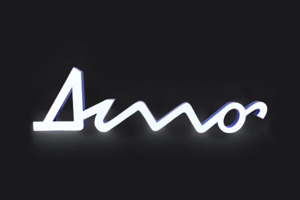 1967-74 Ferrari Dino Illuminated Dealership Showroom Sign 206 246 GT GTS