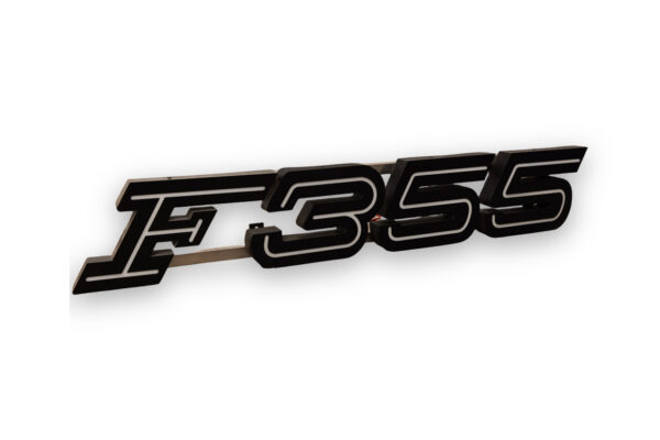 1994-99 Ferrari F355 Illuminated Dealership Showroom Sign Berlinetta GTS Spider