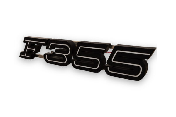 1994-99 Ferrari F355 Illuminated Dealership Showroom Sign Berlinetta GTS Spider