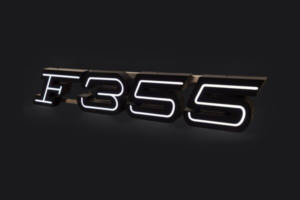 1994-99 Ferrari F355 Illuminated Dealership Showroom Sign Berlinetta GTS Spider