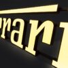 Ferrari Large Illuminated Dealership Showroom Script Sign 308 328 Testarossa F40