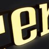 Ferrari Large Illuminated Dealership Showroom Script Sign 308 328 Testarossa F40