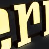 Ferrari Large Illuminated Dealership Showroom Script Sign 308 328 Testarossa F40