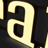 Ferrari Large Illuminated Dealership Showroom Script Sign 308 328 Testarossa F40