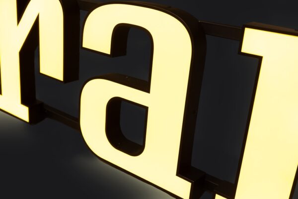 Ferrari Large Illuminated Dealership Showroom Script Sign 308 328 Testarossa F40