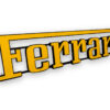Ferrari Large Illuminated Dealership Showroom Script Sign 308 328 Testarossa F40
