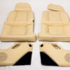 1985-93 Ferrari Mondial 3.2 T Complete Crema Leather Interior Seats Door Cards