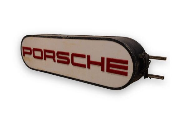 1970-90's Porsche Double-Sided Illuminated Dealership Forecourt Sign 911 930 944