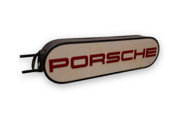 1970-90's Porsche Double-Sided Illuminated Dealership Forecourt Sign 911 930 944