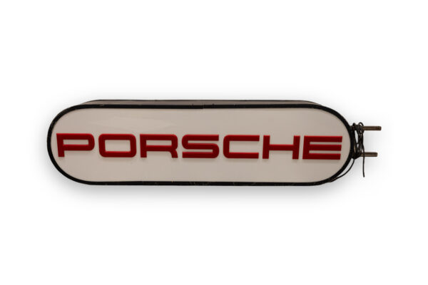 1970-90's Porsche Double-Sided Illuminated Dealership Forecourt Sign 911 930 944