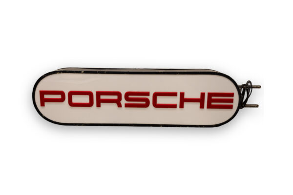 1970-90's Porsche Double-Sided Illuminated Dealership Forecourt Sign 911 930 944