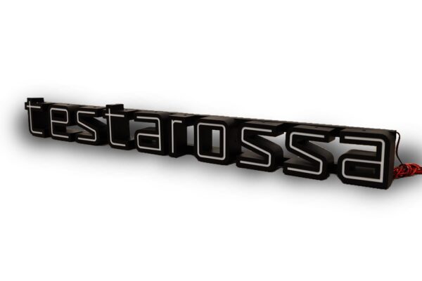 1984-96 Ferrari Testarossa Illuminated Dealership Showroom Sign 512 TR M