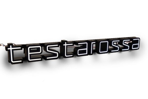 1984-96 Ferrari Testarossa Illuminated Dealership Showroom Sign 512 TR M