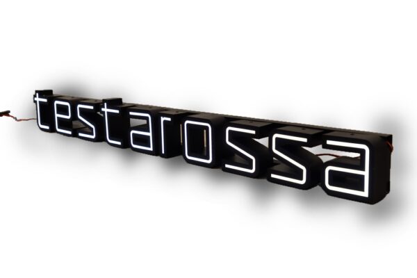1984-96 Ferrari Testarossa Illuminated Dealership Showroom Sign 512 TR M