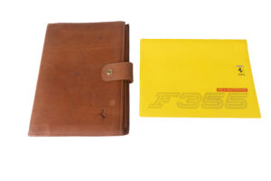 1994-99 Ferrari F355 Leather Pouch Owner's Manual Handbook Set