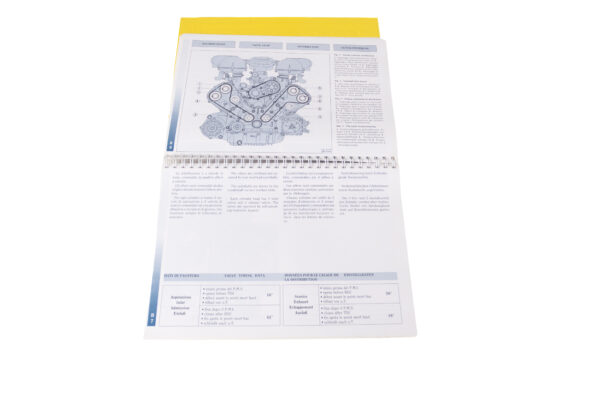 1994-99 Ferrari F355 Leather Pouch Owner's Manual Handbook Set