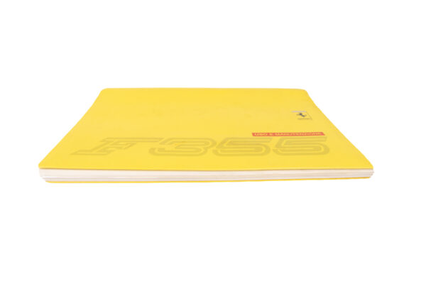 1994-99 Ferrari F355 Leather Pouch Owner's Manual Handbook Set