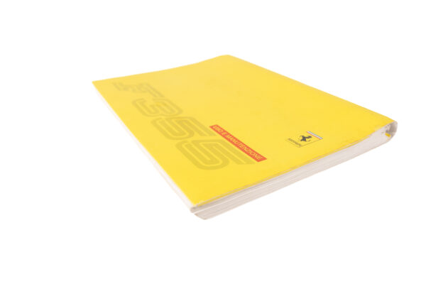 1994-99 Ferrari F355 Leather Pouch Owner's Manual Handbook Set